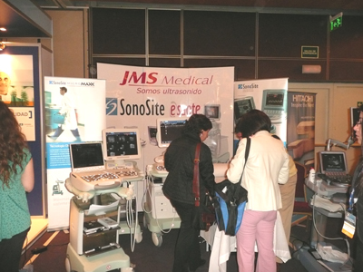 Stand de JMS Medical, Especialistas en Ultrasonido para Sonosite, Esaote y ATL