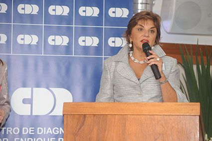 Sra. Eugenia Cerdá de Rossi, Presidenta del CDR.