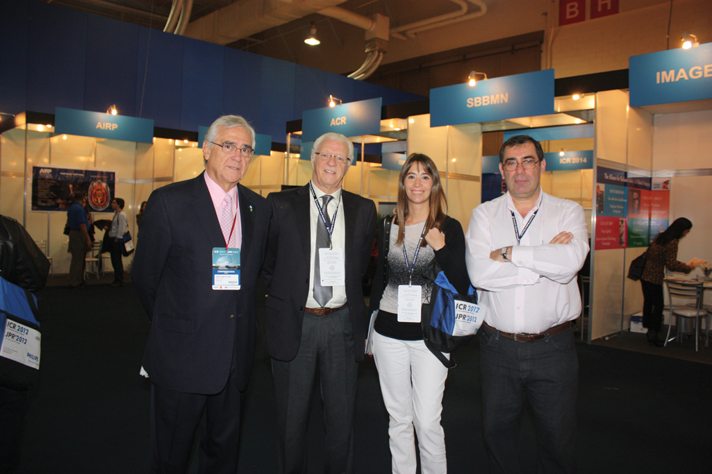 Dr. Carlos Bruguera, Dr. Pepe de Corrientes, Dra. Maria I. Muñoz y Dr. Carlos Tarzian del Htal. Italiano de Buenos Aires