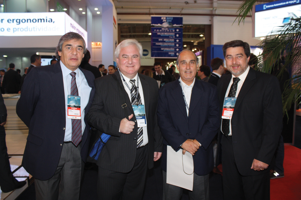 Carlos Gimenez de Griensu, Dr. Sergio Lucino, Presidente de FAARDIT y Fernando Lopez de Griensu.