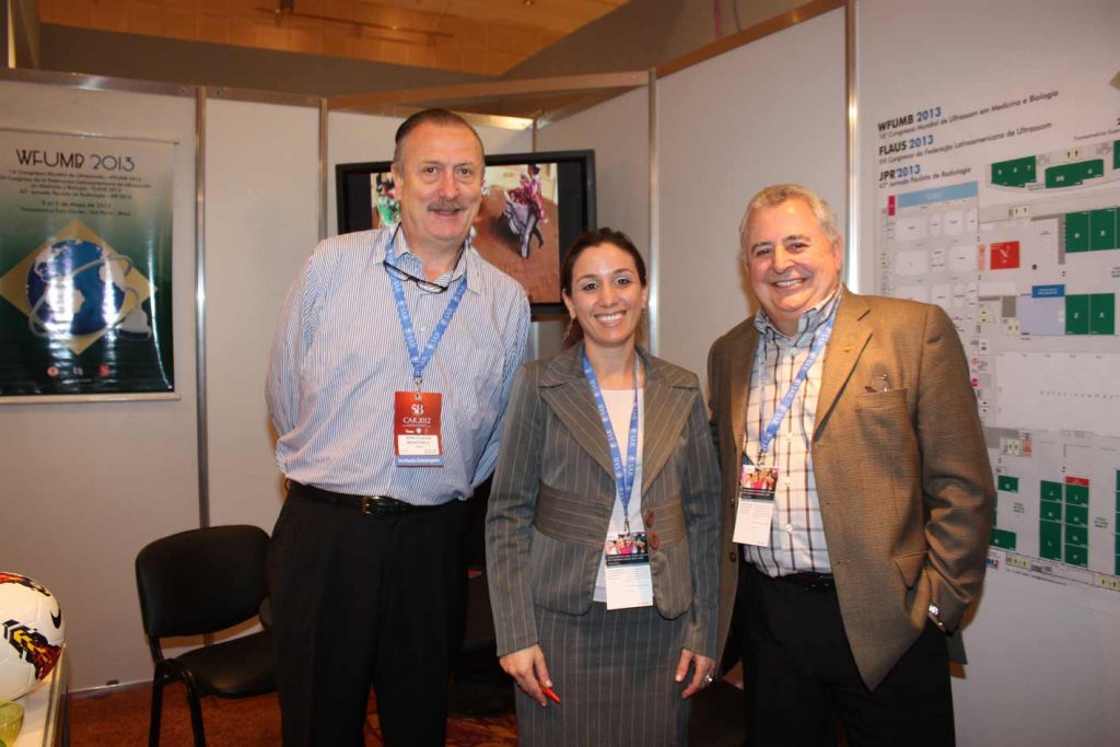 Dr. Renato Mendonça, Priscila Figueredo de la SPR y Dr. Ricardo Baaklini