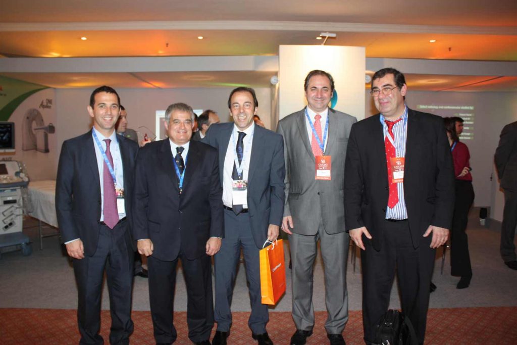 Roberto Ricci de Griensu, Dr. Alejandro Beresñak, Dr. Alfredo Buzzi y Dr. Carlos Tarzian