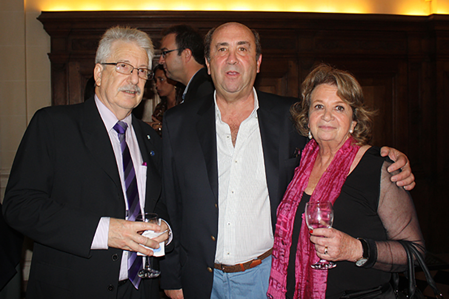 Dr. Armando Goldman, Dr. Sergio y Dra. Silvia Moguillansky