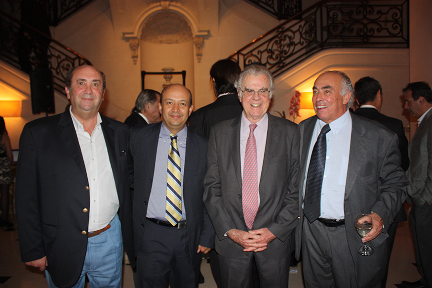 Dr. Sergio Moguillansky, Dr. Javier Romero, Dr. Roman Rostagno y Dr. Carlos Oulton