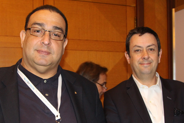 Dr. Jose A. Briceño Polacre (Venezuela) y Dr. Pablo Soffia (Chile)