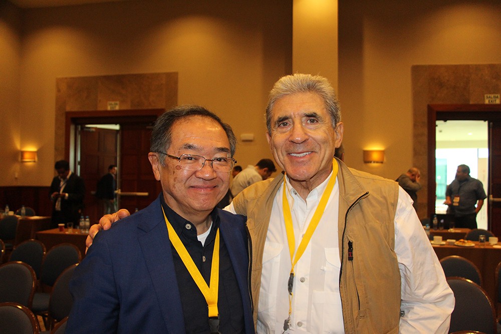Dr. Yukiyosi Kimura Fujikami de México y Horacio D´Agostino de Estados Unidos