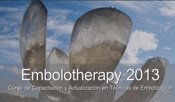 Emboloteraphy 2013 en el Hospital Italiano de BA Emboloteraphy 2013