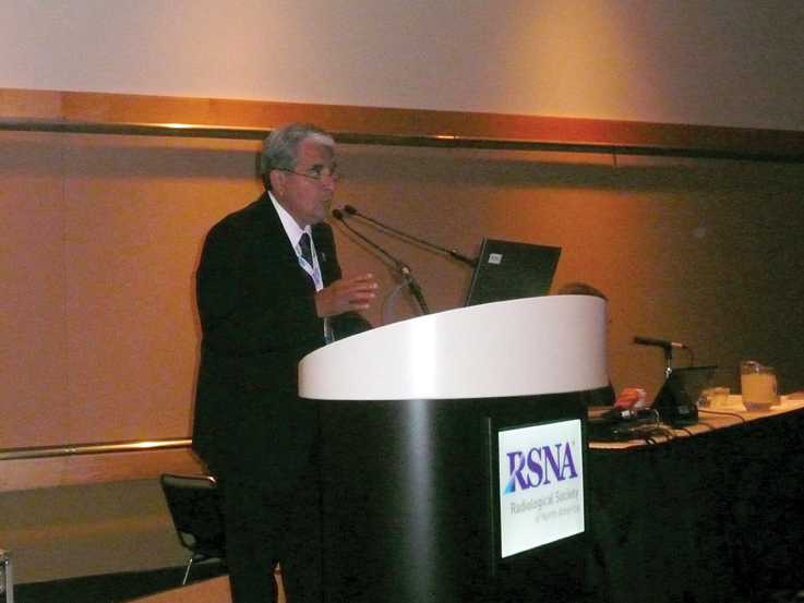 Dr. Francisco Arredondo de Guatemala en la Sesion RSNA Presents Latin America