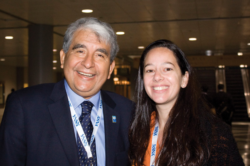 Dr. Francisco Arredondo de Guatemala y Barbara Domb
