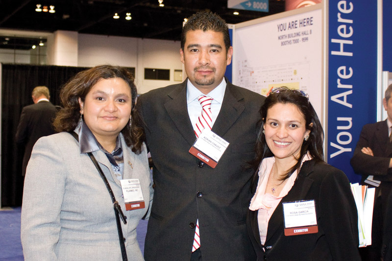 Lic. Ma. Guadalupe Landaverde, Adrian Chavez y Rosa Garcia de Eymsa, Mexico