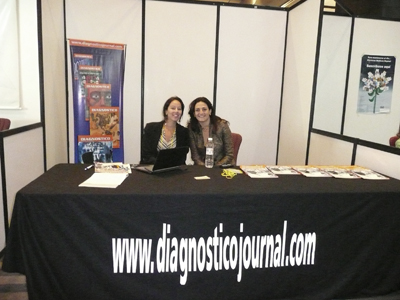 Bárbara Domb de Revista Diagnóstico y Ana Paula Blanco de GE Healthcare