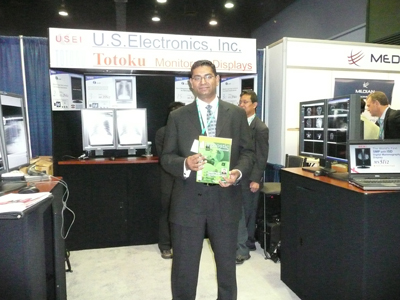 Manoj Tyagi, Manager General de Ventas y Marketing de U.S. Electronics, Inc. monitores y diplays