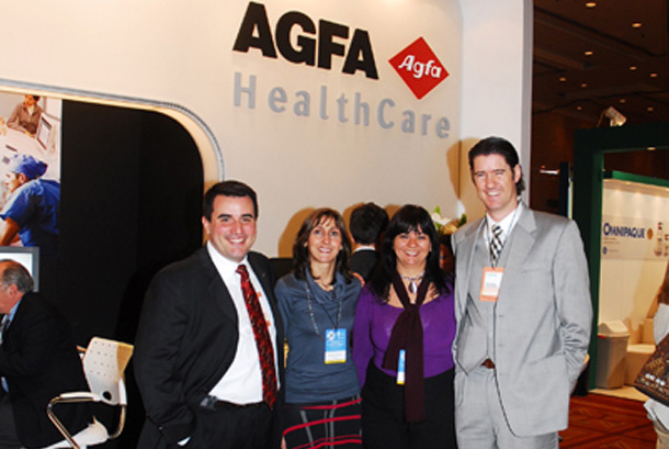 Stand de Agfa Healthcare