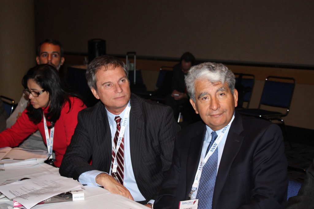 Dr. Ricardo García Mónaco y Dr. Francisco Arredondo en Asamblea CIR