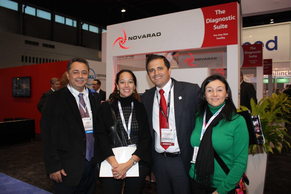 Dr. Jaime Madrid, Bárbara Domb, Ricardo Ayala de Novarad y Paula Grisales