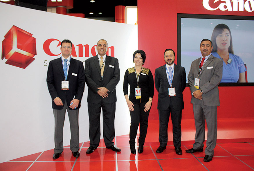 Staff de Canon en RSNA 2014