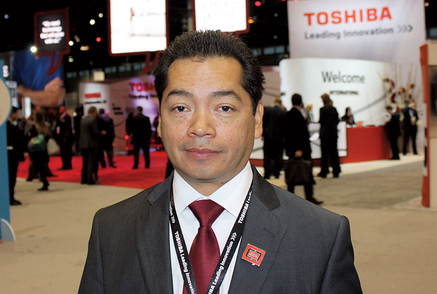 Ruben Sánchez de TESA, Representante de Toshiba en Mexico