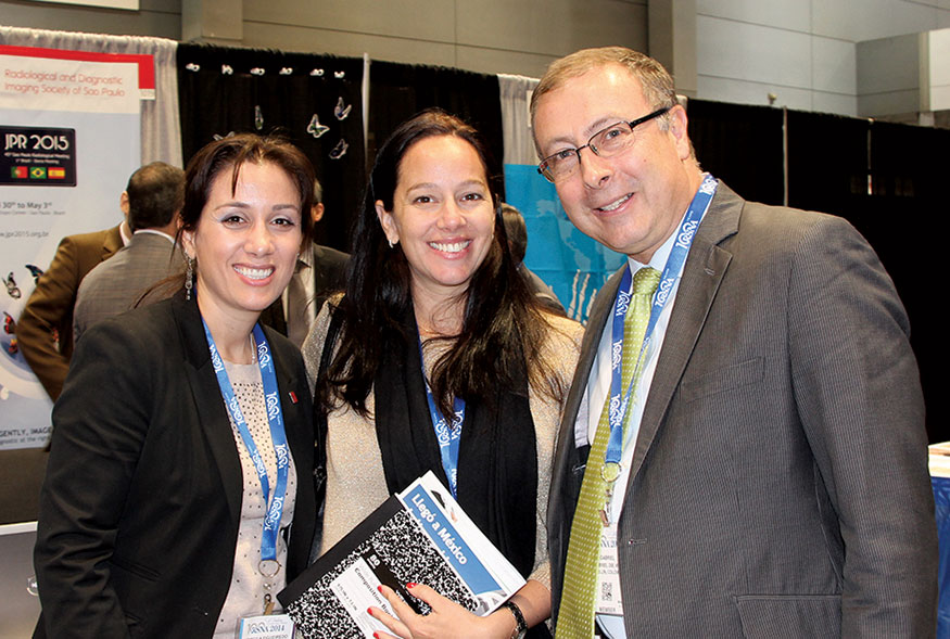 Priscila Figueiredo (SPR), Barbara Domb y Dr. Gabriel Dib
