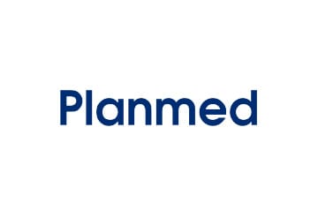 Coktail Planmed durante ECR 2019 Planmed logo