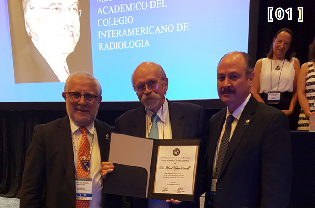 Dr. Miguel Angel Pinochet, Dr. Miguel Stoppen Rometti y Dr. Dante Casale