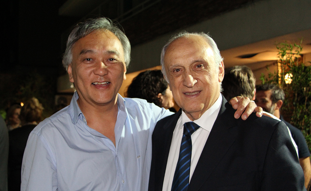 Shigeru Kozima con Luis Moreau