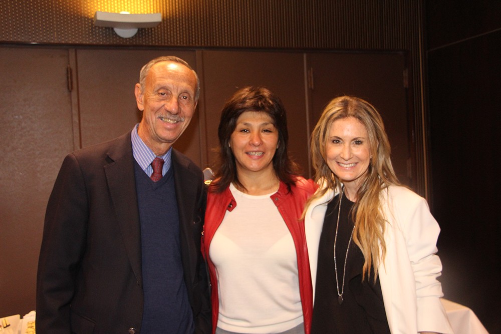 Dr. Aldo Freylejer, Dra. Mónica Asturizaga y Dra. Karina Weintraub