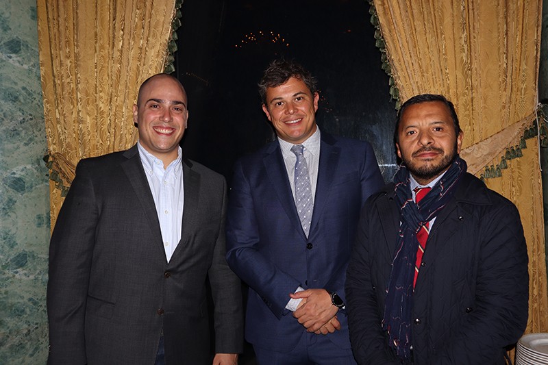 2019 RSNA - Peruanos en la Cena Siemens en el Hotel Drake