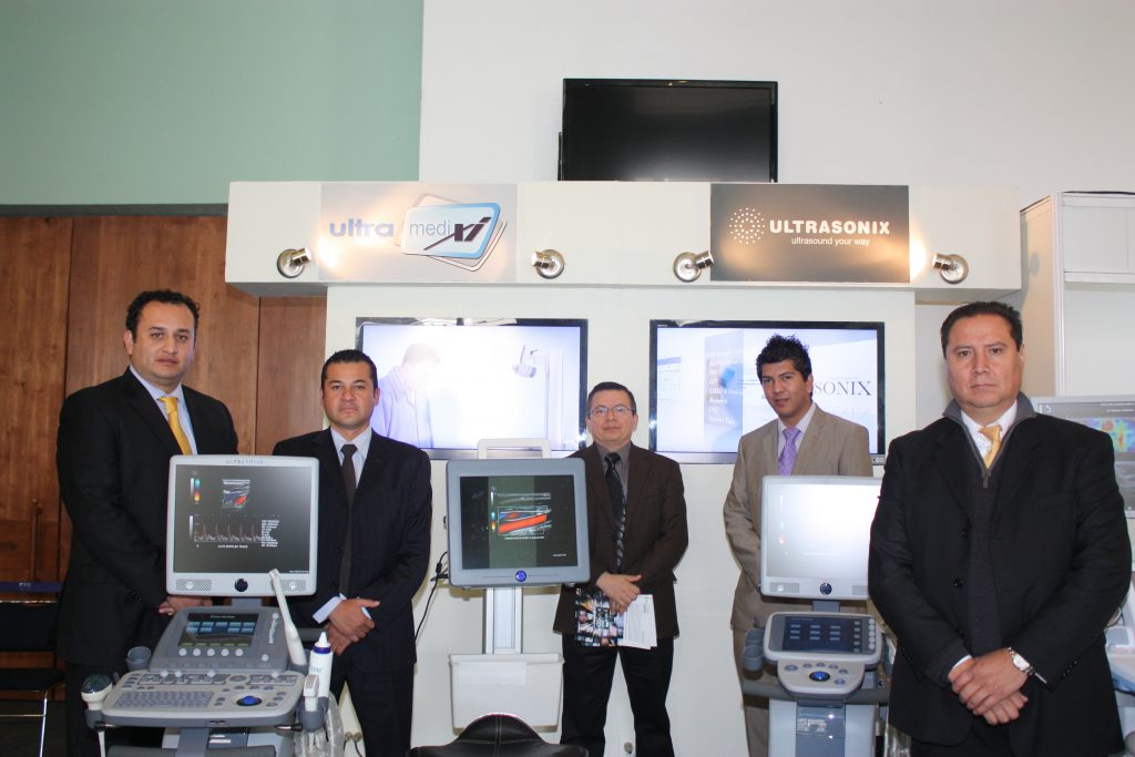 Ultramedixi con Francisco Morando (distribuidores de Ultrasonix en México)