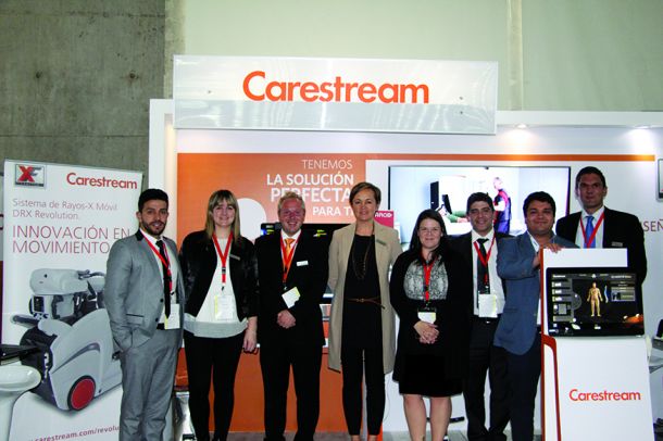  Equipo de Carestream con Katya Podnebesnova como Country Business Manager