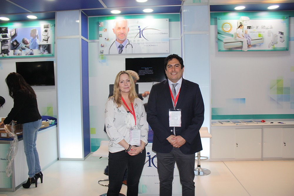 Javiera Guinard y Jaime Silva de International Clinics