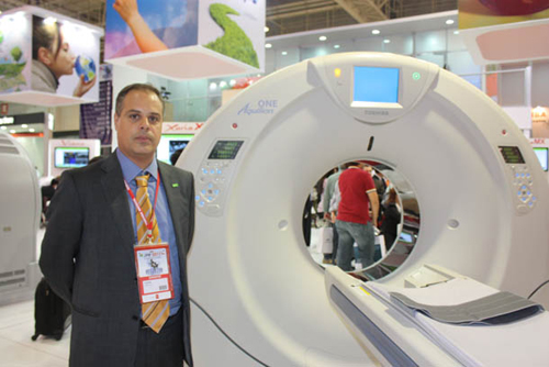 Denis Pilon André, Gerente de Productos CT de Toshiba Medical do Brasil