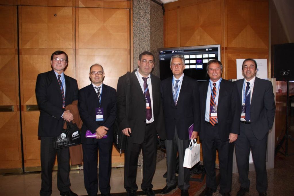 Dr. Carlos Tarzian, Dr. Luis Donoso, Dr. Ricardo Garcia Monaco y Dr. Alejandro Beresnak