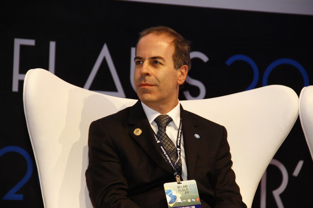 Dr. Henrique Carrete Jr., Presidente del Colegio Brasilero de Radiologia