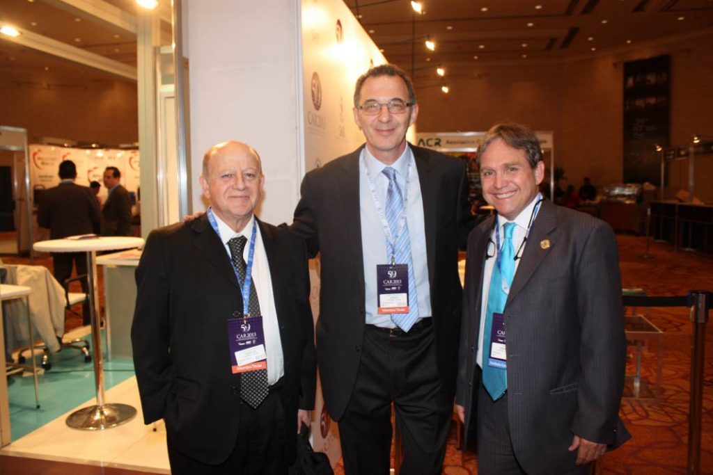 Dr. Luis Gentile, Dr. José Lifchitz y Dr. Pedro Unshelm