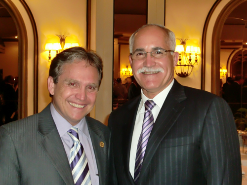 Dr. Pedro Unshelm de Venezuela y Dr. Raúl Sánchez de República Dominicana