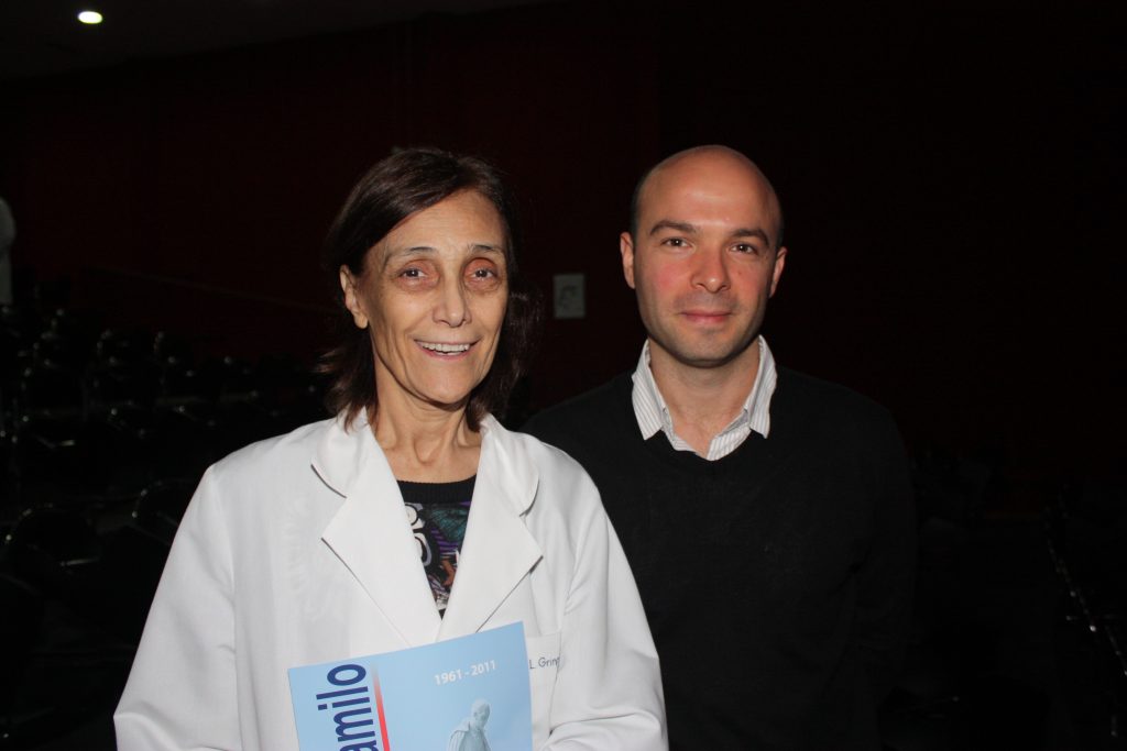 Dra. Liliana Grinfeld junto al Ing. Martin Sabbadini