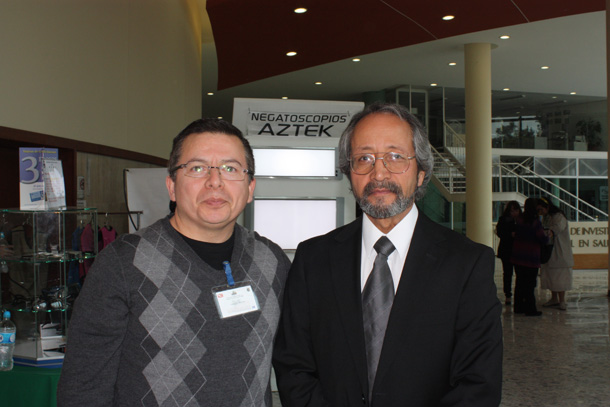 Francisco Morando de Ultramedixi (Ultrasonix en México) y Dr. Sergio Peregrina