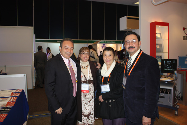 Gerardo Hernández Fernández de SMH; Luz María Díaz Barriga; Dra. Elsa Castañón; Dr. Eusebio Barajas