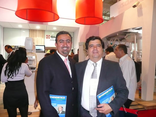 José Alvarez de Canon y José Cimarro de International Clinics de Chile