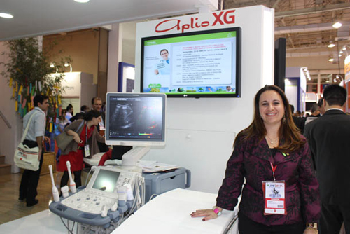 Vanessa Pamplona, Gerente de producto de Ultasonido de Toshiba Medical do Brasil