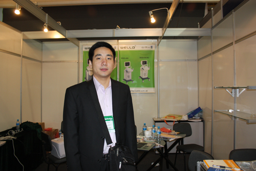 Vincent Wang, Regional Sales Manager de Welld, equipos de ultrasonido