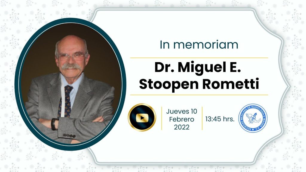 Homenaje al Dr. Miguel Stoopen