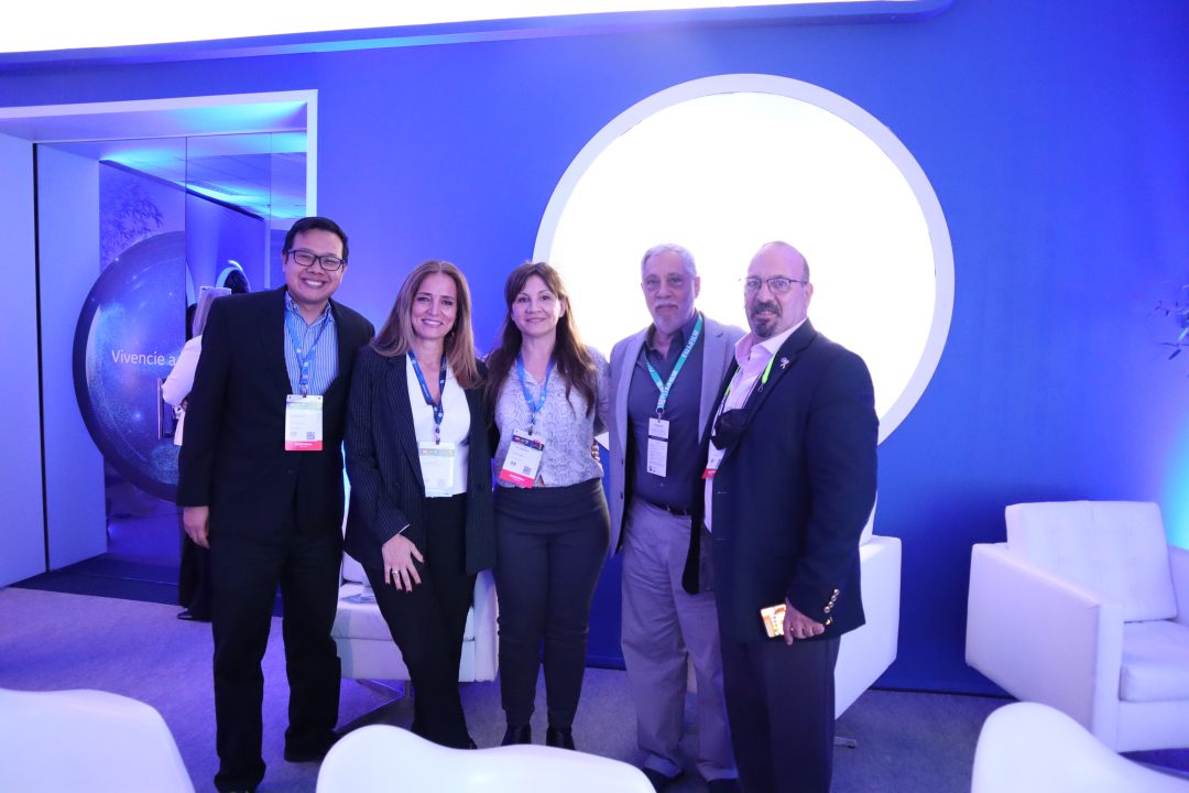 Dra. Flavia Sarquís, Carla Maranca, Dr. Daniel Mysler y Marcelo Gubert en las GE Talks