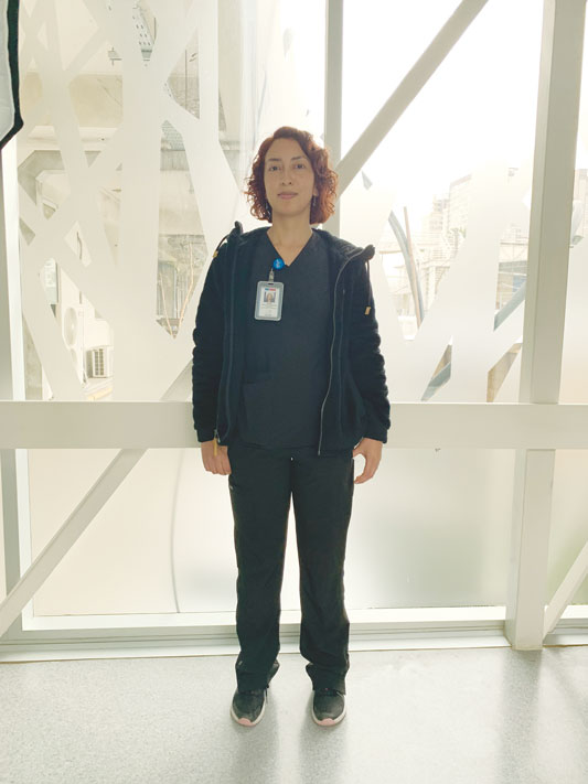 Joyce Fierro, tecnóloga médica, encargada del área de Resonancia Magnética del HCSBA