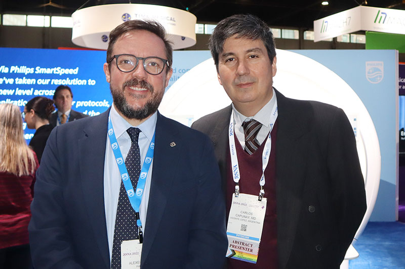 Alexei Troyano Costa de Philips y Dr. Carlos Capuñay de Diagnóstico Maipú - DASA