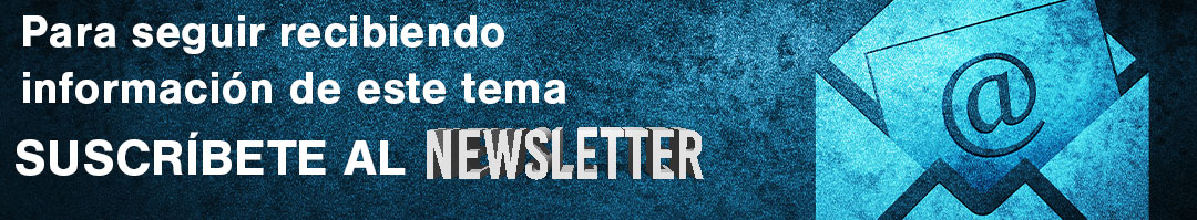 suscribete al newsletter