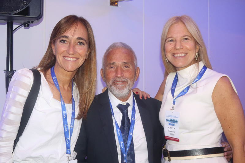 Dra. Laura Igarzábal, Dr. Jorge Hamer y Dra. Florencia Petracchi