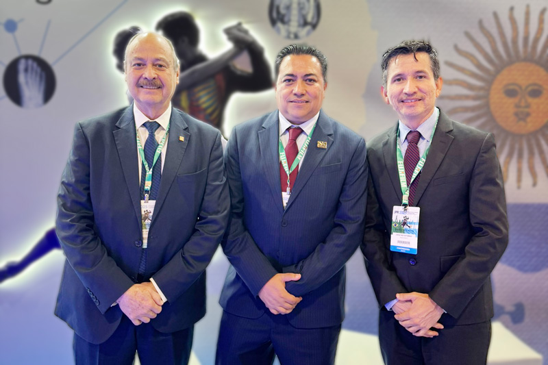 13 - Dr. Dante Casale, Dr. Hernán Gordillo y Dr. Jorge Paz Gutierrez