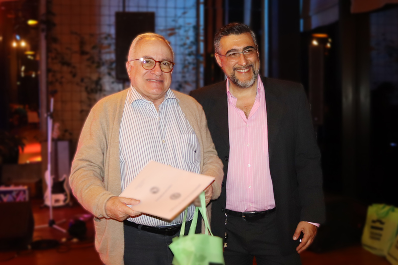 Dr. Nelson Caserta (SPR) y Dr. Carlos Toranzos