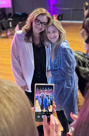 Dra. Karina Pesce y Dra. Karina Weintraub en el CLIM 2025